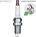 NGK Laser Iridium DIFR6C11 (1312) свеча зажигания M14×1,25, зазор 1,1 мм NGK Laser Iridium DIFR6C11 (1312) свеча зажигания M14×1,25, зазор 1,1 мм