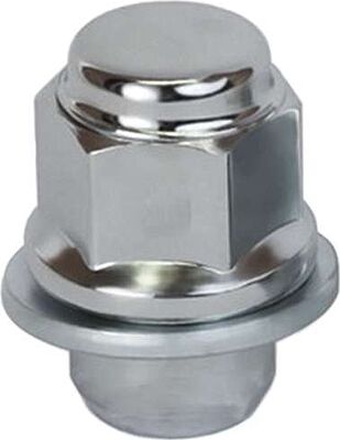 Гайка колёсная M14×1.5, ключ 21, 37.5/39, пресс-шайба, хром, закрытая
