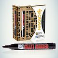 Noname 08-8601 Маркер перманентный Multi Marker 3мм, черный, пулевидный Crown Noname 08-8601 Маркер перманентный Multi Marker 3мм, черный, пулевидный Crown