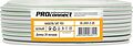 PROconnect 01-2431-2-20 Кабель коаксиальный SAT 703B, 75Ом, CCS/Al/Al, 75%, 20м, INDOOR, белый PROconnect