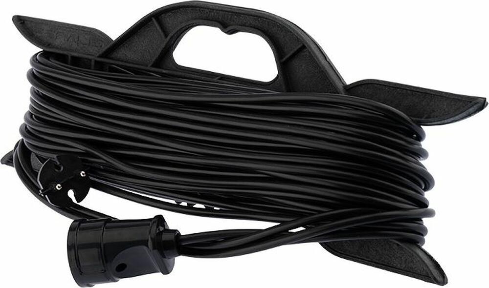 PROconnect 11-7103 Удлинитель-шнур на рамке ПВС 2х0,75, 30м, б/з, 6А, 1300Вт, IP20, черный (Сделано в России) PROconnect