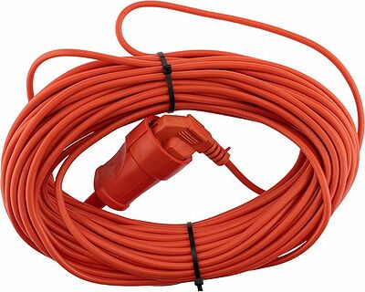 PROconnect 11-7107 Удлинитель-шнур ПВС 2х0,75, 30м, б/з, 6А, 1300Вт, IP20, оранжевый (Сделано в России) PROconnect