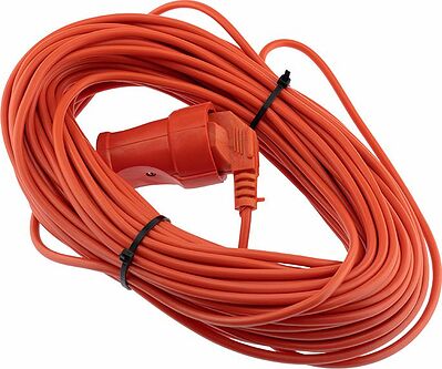 PROconnect 11-7107 Удлинитель-шнур ПВС 2х0,75, 30м, б/з, 6А, 1300Вт, IP20, оранжевый (Сделано в России) PROconnect