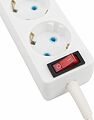 PROconnect 11-7205 Удлинитель 3 гнезда, 1,5м, 3х0,75мм², с/з, с кнопкой, белый PROconnect PROconnect 11-7205 Удлинитель 3 гнезда, 1,5м, 3х0,75мм², с/з, с кнопкой, белый PROconnect