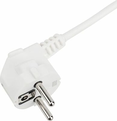 PROconnect 11-7213 Удлинитель 3 гнезда, 5м, 3х0,75мм², с/з, с кнопкой, белый PROconnect