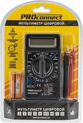 PROconnect 13-3012 Портативный мультиметр M832 (DT832) PROconnect