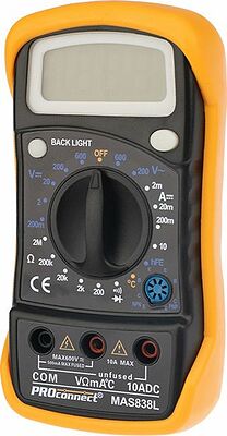 PROconnect 13-3022 Портативный мультиметр MAS838L (DT858L) PROconnect