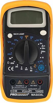PROconnect 13-3022 Портативный мультиметр MAS838L (DT858L) PROconnect