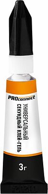 PROconnect 61-0913 Универсальный секундный клей-гель (3гр) PROconnect