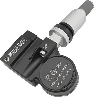 QQr 126268 программируемый NFC-датчик TPMS 315/433 МГц с металлическим вентилем