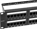 REXANT 02-0032 Панель коммутационная с кабельными органайзерами 19 quot;, 2U, 48 портов, UTP, RJ-45, CAT 5e REXANT PRO REXANT 02-0032 Панель коммутационная с кабельными органайзерами 19 quot;, 2U, 48 портов, UTP, RJ-45, CAT 5e REXANT PRO