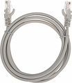 REXANT 02-0100-105 Патч-корд U/UTP CAT 5e, RJ45-RJ45, 26AWG, LSZH, серый, 1,5м REXANT REXANT 02-0100-105 Патч-корд U/UTP CAT 5e, RJ45-RJ45, 26AWG, LSZH, серый, 1,5м REXANT