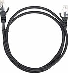 REXANT 02-0102-1 Патч-корд U/UTP, CAT 5e, RJ45-RJ45, 26AWG, LSZH, черный, 1м REXANT