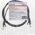 REXANT 02-0102-1 Патч-корд U/UTP, CAT 5e, RJ45-RJ45, 26AWG, LSZH, черный, 1м REXANT REXANT 02-0102-1 Патч-корд U/UTP, CAT 5e, RJ45-RJ45, 26AWG, LSZH, черный, 1м REXANT