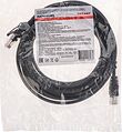 REXANT 02-0102-5 Патч-корд U/UTP, CAT 5e, RJ45-RJ45, 26AWG, LSZH, черный, 5м REXANT REXANT 02-0102-5 Патч-корд U/UTP, CAT 5e, RJ45-RJ45, 26AWG, LSZH, черный, 5м REXANT