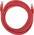 REXANT 02-0103-5 Патч-корд U/UTP, CAT 5e, RJ45-RJ45, 26AWG, LSZH, красный, 5м REXANT REXANT 02-0103-5 Патч-корд U/UTP, CAT 5e, RJ45-RJ45, 26AWG, LSZH, красный, 5м REXANT