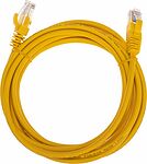 REXANT 02-0105-3 Патч-корд U/UTP, CAT 5e, RJ45-RJ45, 26AWG, LSZH, желтый, 3м REXANT