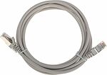 REXANT 02-0110-2 Патч-корд F/UTP, CAT 5e, RJ45-RJ45, 26AWG, LSZH, серый, 2м REXANT