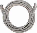 REXANT 02-0110-5 Патч-корд F/UTP, CAT 5e, RJ45-RJ45, 26AWG, LSZH, серый, 5м REXANT