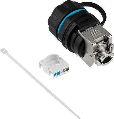 REXANT 02-0284 Индустриальный соединительный модуль, RJ-45(8P8C), FTP, CAT 6, IP68 REXANT