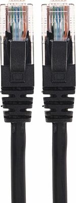 REXANT 02-0292-1 Патч-корд U/UTP, CAT 6, RJ45-RJ45, 26AWG, LSZH, черный, 1м REXANT