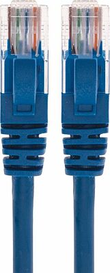 REXANT 02-0294-05 Патч-корд U/UTP, CAT 6, RJ45-RJ45, 26AWG, LSZH, синий, 0,5м REXANT