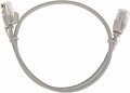REXANT 02-0380-05 Патч-корд U/UTP, CAT 6A (10G), RJ45-RJ45, 28AWG, LSZH, серый, 0,5м REXANT REXANT 02-0380-05 Патч-корд U/UTP, CAT 6A (10G), RJ45-RJ45, 28AWG, LSZH, серый, 0,5м REXANT