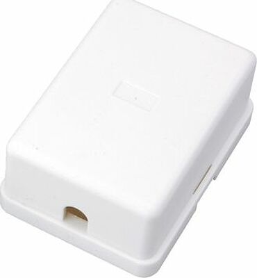REXANT 03-0001 Розетка телефонная внешняя, 1 порт UTP RJ-14 (6P4C), CAT 3 REXANT 