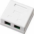 REXANT 03-0120 Розетка комбинированная внешняя, UTP RJ-45(8P8C) + RJ-11(6P-4C) REXANT 