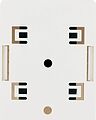REXANT 03-0132 Розетка компьютерная внешняя, 1-порт RJ-45 (8P8C), UTP CAT 6 REXANT