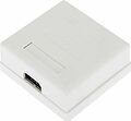 REXANT 03-0136 Розетка компьютерная внешняя, 2-порта RJ-45 (8P8C), UTP CAT 6 REXANT