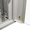 REXANT 04-0966-111 Настенный шкаф 19 quot; 9U 600×600×501 (ШxГxВ), дверь стекло, металлическая задняя стенка, боковые съемные стенки, RAL 7035 REXANT