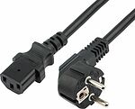 REXANT 04-2734 Шнур сетевой СЕЕ 7/7 (Schuko) – IEC 320 C13 3x0,75мм², 6A, длина 3м REXANT