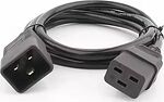 REXANT 04-2742 Шнур сетевой IEC 320 C19 – IEC 320 C20 3x1,5мм², 16A, длина 3м REXANT