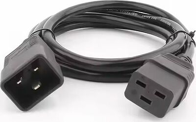 REXANT 04-2743 Шнур сетевой IEC 320 C19 – IEC 320 C20 3x1,5мм², 16A, длина 5м REXANT