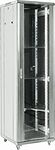 REXANT 04-4268-211 Напольный шкаф 19 quot; 42U 600×800×2054 (ШxГxВ), дверь стекло, металлическая задняя дверь, боковые съемные стенки, RAL 7035 REXANT
