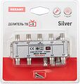 REXANT 05-6105 Делитель ТВх8 под F-разъем, 5-1000МГц, Silver (9 F-разъемов в комплекте) REXANT REXANT 05-6105 Делитель ТВх8 под F-разъем, 5-1000МГц, Silver (9 F-разъемов в комплекте) REXANT