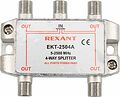 REXANT 05-6203 Делитель ТВх4 под F-разъем, 5-2500МГц СПУТНИК REXANT REXANT 05-6203 Делитель ТВх4 под F-разъем, 5-2500МГц СПУТНИК REXANT