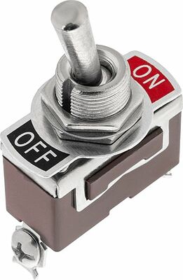 REXANT 06-0324-A Тумблер 250V 15А (2c) ON-OFF однополюсный (KN-101) REXANT (в упак. 1шт.)