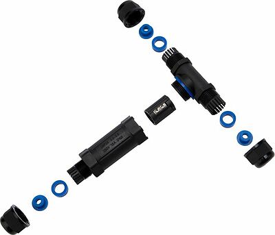 REXANT 07-5962 Кабельный коннектор T-образный (3PIN 0,5-2,5мм2) IP68 REXANT