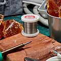 REXANT 09-3171 Припой с канифолью ПОС-61, 100г, Ø1мм, (олово 61%, свинец 39%), катушка REXANT REXANT 09-3171 Припой с канифолью ПОС-61, 100г, Ø1мм, (олово 61%, свинец 39%), катушка REXANT