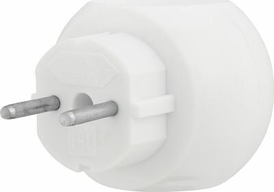 REXANT 11-1063 Тройник электрический «Шар» 6А б/з белый 220 В REXANT