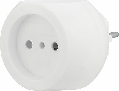 REXANT 11-1063 Тройник электрический «Шар» 6А б/з белый 220 В REXANT