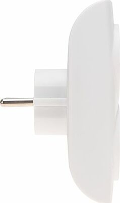 REXANT 11-1074 Двойник электрический 10А б/з вертикальный белый REXANT