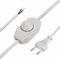 REXANT 11-1139 Шнур сетевой с диммером, 2х0,75 мм² 2м белый REXANT REXANT 11-1139 Шнур сетевой с диммером, 2х0,75 мм² 2м белый REXANT