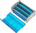 REXANT 11-2304-15 Шина на DIN-рейку в корпусе (кросс-модуль) 4х15 REXANT