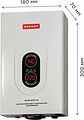 REXANT 11-5017 Стабилизатор напряжения настенный АСНN-1000/1-Ц REXANT REXANT 11-5017 Стабилизатор напряжения настенный АСНN-1000/1-Ц REXANT