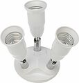 REXANT 11-8863 Разветвитель цокольный Е27-3хЕ27 (поворотный цоколь) белый REXANT REXANT 11-8863 Разветвитель цокольный Е27-3хЕ27 (поворотный цоколь) белый REXANT