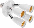 REXANT 11-8864 Разветвитель цокольный Е27-4хЕ27 (поворотный цоколь) белый REXANT REXANT 11-8864 Разветвитель цокольный Е27-4хЕ27 (поворотный цоколь) белый REXANT