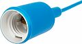 REXANT 11-8885 Патрон E27 силиконовый со шнуром 1м синий REXANT REXANT 11-8885 Патрон E27 силиконовый со шнуром 1м синий REXANT